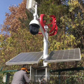 Wind and solar hybrid monitoring system